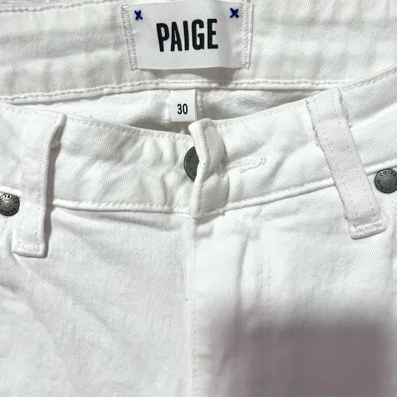 PAIGE White skyline Skinny Jeans Versatile Style 30 - Picture 5 of 7